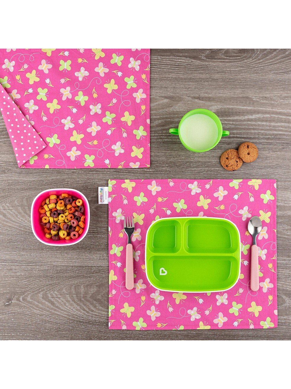 Bamboo Dish Set - Butterflies