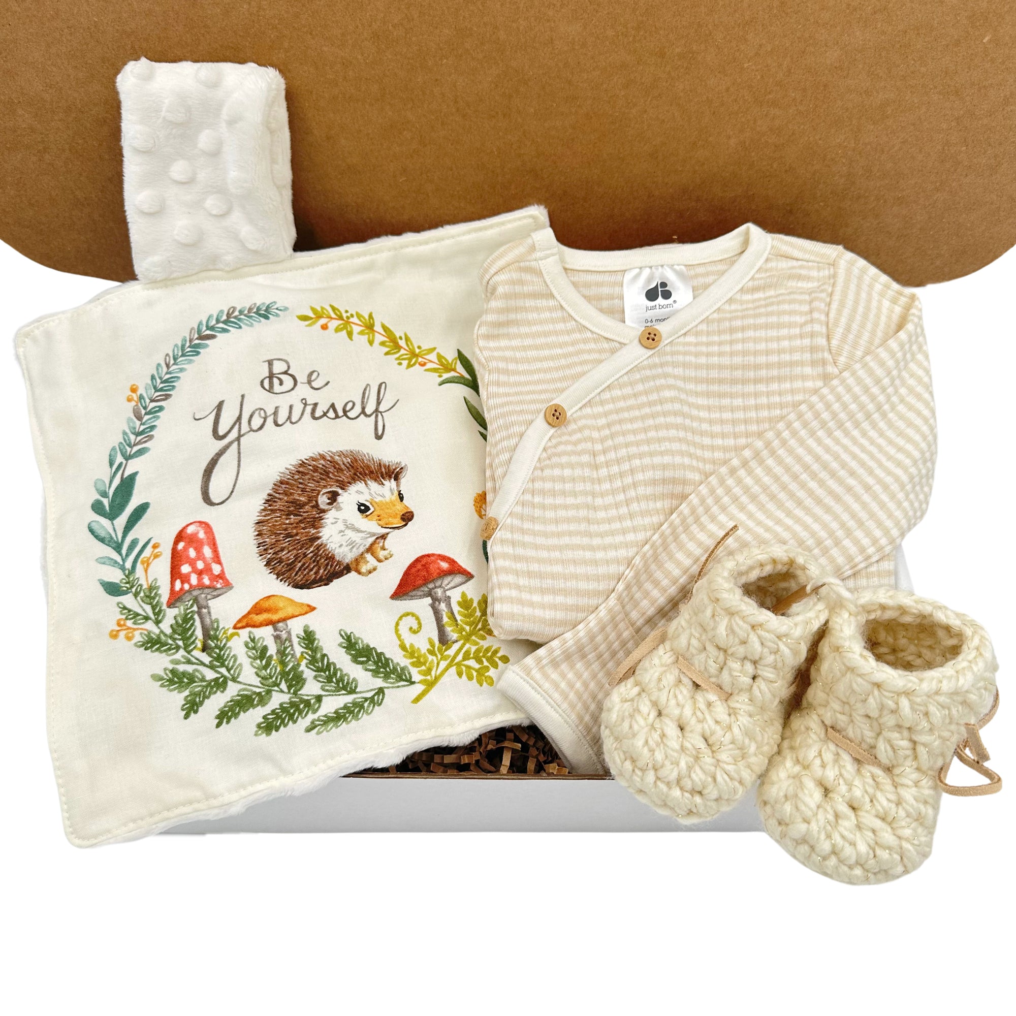 Boho Baby Hedgehog Sweet Peas Baby Box