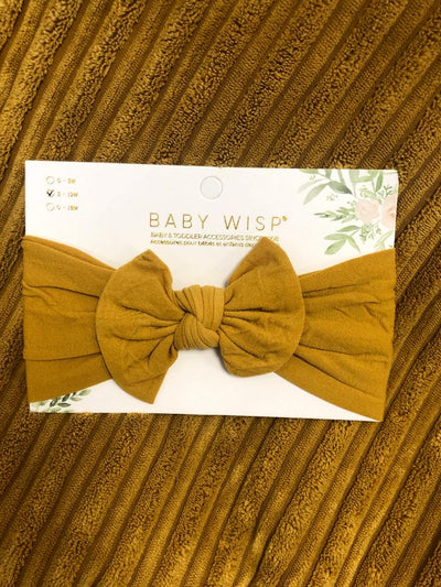 Baby Wisp Headband - Mustard