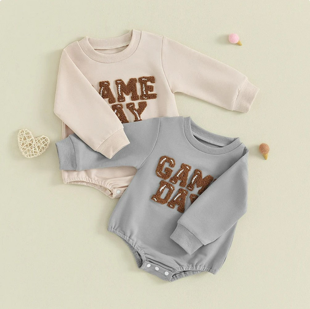 Football Game Day Rompers - 2 Colours