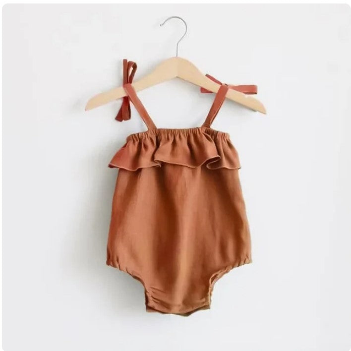 Ruffle Rompers - 4 Styles