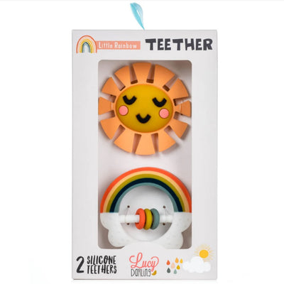 Lucy Darling Little Rainbow Teething Toy