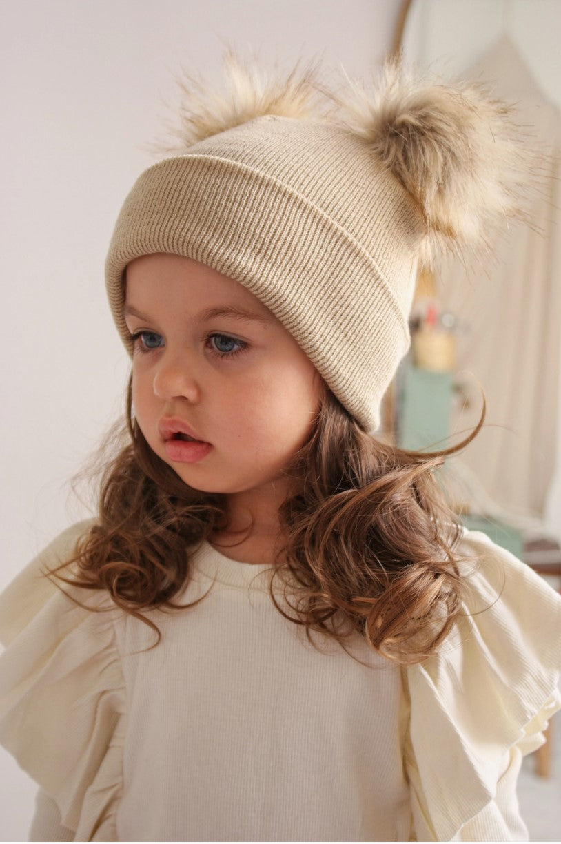 Double Pom Toque - 2 Colours