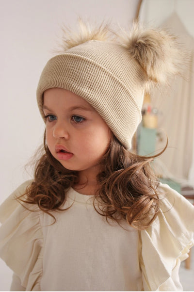 Double Pom Toque - 2 Colours