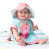 Flapjack Kids Cover Up/Hooded Towel - Seahorse