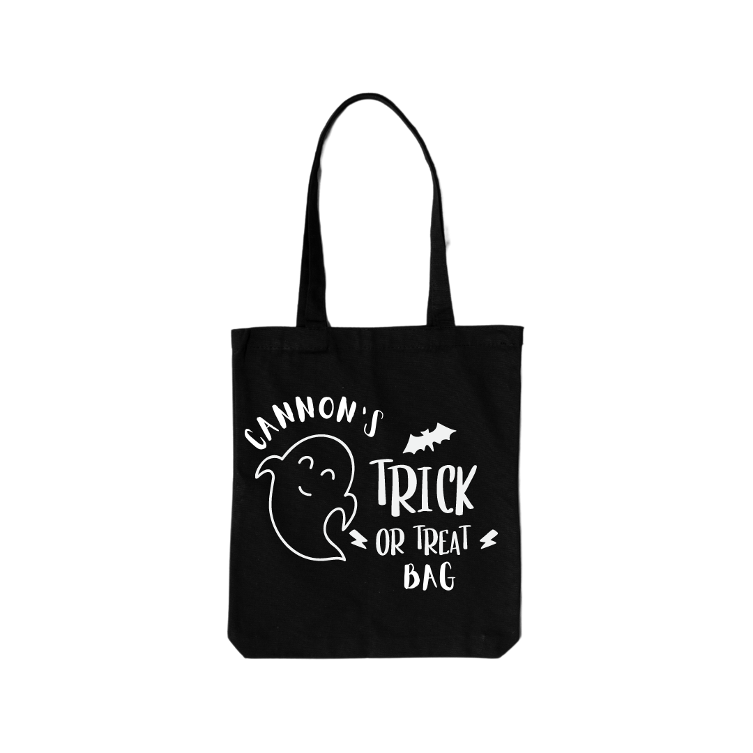 Personalized Trick or Treat Bags - 3 Styles