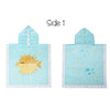Flapjack Kids Cover Up/Hooded Towel - Blowfish