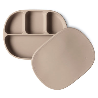 Silicone Suction Plate w/ Lid