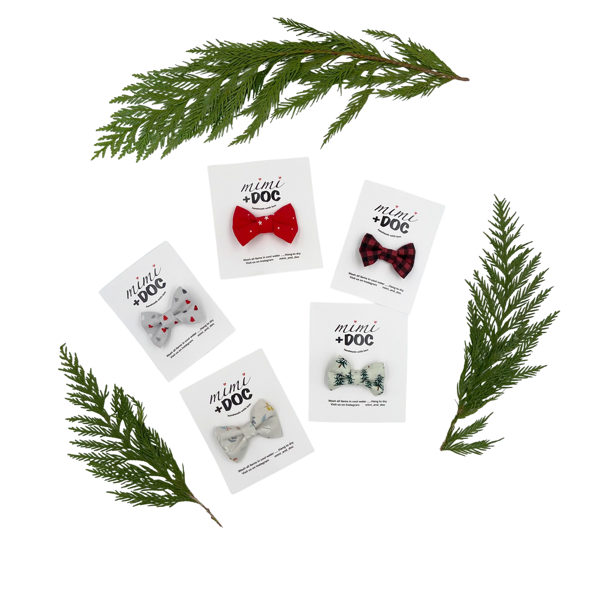 Holiday Bow Ties - 7 Styles